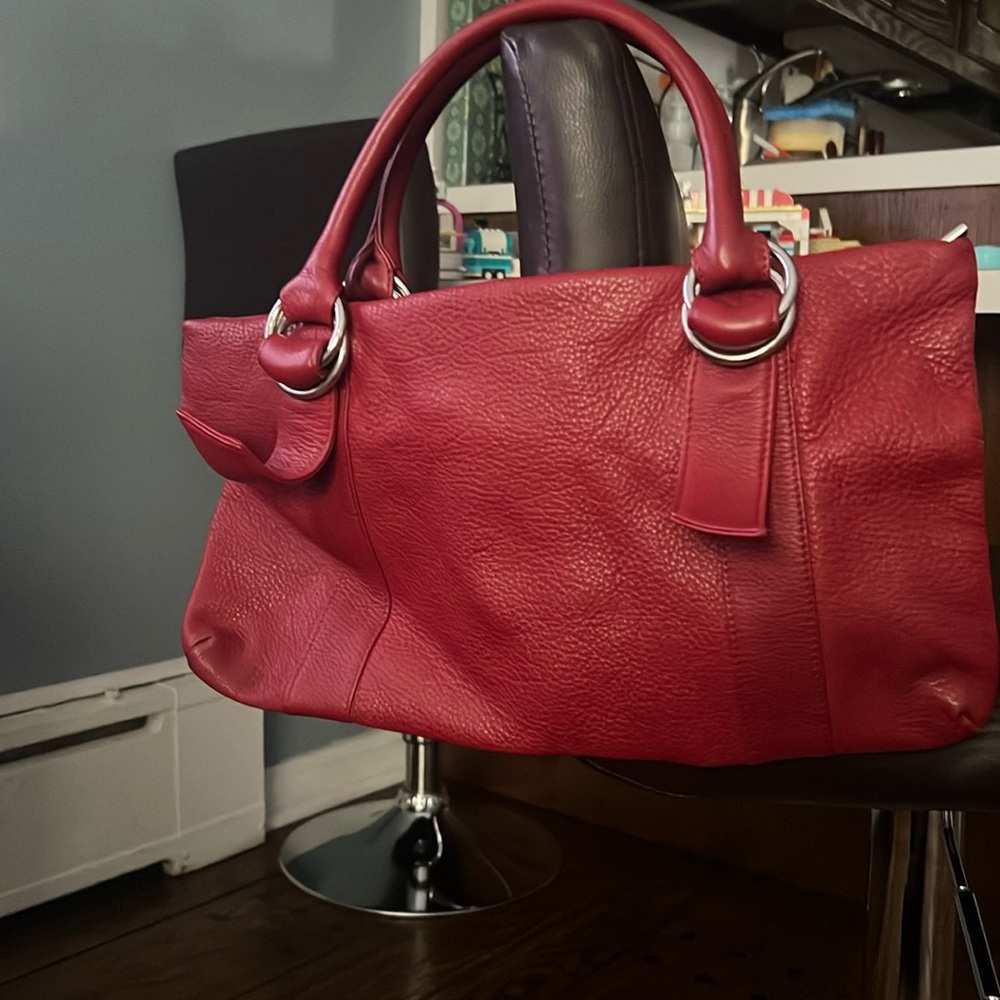 Red Handbag -Used in good condition